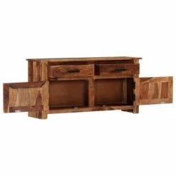 VidaXL Buffet 100 x 30 x 50 cm Bois massif de Sesham -Buffets & bahuts Soldes image 5 247716
