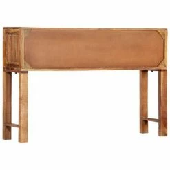VidaXL Table console 120 x 30 x 80 cm Bois d'acacia massif -Buffets & bahuts Soldes image 5 247726