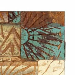 VidaXL Buffet sculpté à la main 85x45x180 cm Bois récupération solide -Buffets & bahuts Soldes image 5 247908