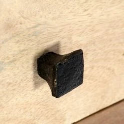 VidaXL Armoire latérale 60 x 30 x 75 cm Bois de récupération massif -Buffets & bahuts Soldes image 5 282730