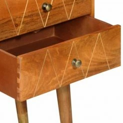 VidaXL Buffet 85x40x70 cm Bois de manguier solide 10 VidaXL Buffet 85x40x70 cm Bois de manguier solide -Buffets & bahuts Soldes image 5 285854