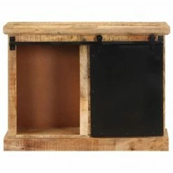 VidaXL Buffet 80x30x60 cm Bois de manguier solide -Buffets & bahuts Soldes image 5 286409