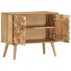 VidaXL Buffet 75x35x65 cm Bois d'acacia solide 10 VidaXL Buffet 75x35x65 cm Bois d'acacia solide -Buffets & bahuts Soldes image 5 287439