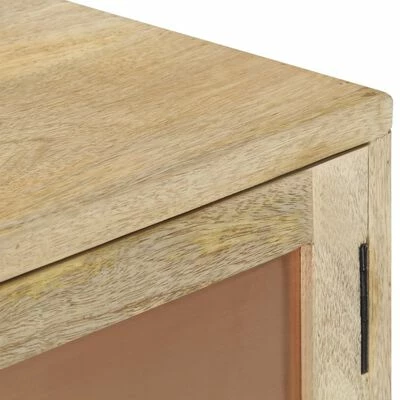 VidaXL Buffet 118x35x75 cm Bois de manguier massif 5 VidaXL Buffet 118x35x75 cm Bois de manguier massif – Image 5