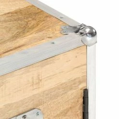 VidaXL Buffet avec 2 portes 70x30x69 cm Bois de manguier massif -Buffets & bahuts Soldes image 5 287902