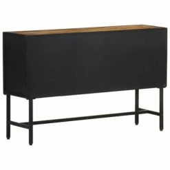 VidaXL Buffet 110x30x70 cm Bois de manguier brut -Buffets & bahuts Soldes image 5 288470