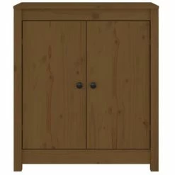 VidaXL Buffets 2 pcs Marron miel 70x35x80 cm Bois massif de pin -Buffets & bahuts Soldes image 5 3114067