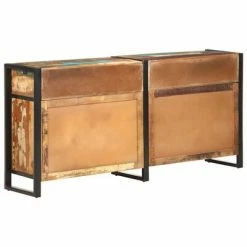 VidaXL Buffet 172x35x80 cm Bois de récupération massif -Buffets & bahuts Soldes image 5 321697