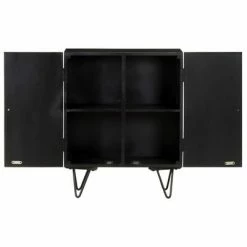 VidaXL Buffet avec façade en laiton 60x30x74 cm Bois de manguier massif -Buffets & bahuts Soldes image 5 322679