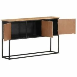 VidaXL Buffet 120x30x75 cm Bois d'acacia solide -Buffets & bahuts Soldes image 5 323529