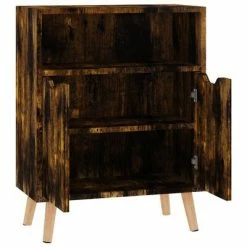 VidaXL Buffet Chêne fumé 60x30x72 cm Aggloméré -Buffets & bahuts Soldes image 5 326830