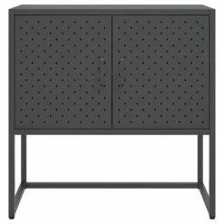 VidaXL Buffet Anthracite 75x35x75 cm Acier 10 VidaXL Buffet Anthracite 75x35x75 cm Acier -Buffets & bahuts Soldes image 5 335873