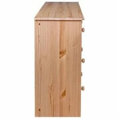 VidaXL Buffet 7 tiroirs 113x35x73 cm Bois de pin massif -Buffets & bahuts Soldes image 5 337029