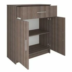 VidaXL Buffet Aggloméré 71x35x88 cm Chêne Sonoma gris -Buffets & bahuts Soldes image 5 340240