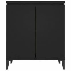 VidaXL Buffet Noir 60x35x70 cm Aggloméré 10 VidaXL Buffet Noir 60x35x70 cm Aggloméré -Buffets & bahuts Soldes image 5 806077