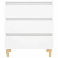 VidaXL Buffet Blanc 60x35x69 cm Aggloméré -Buffets & bahuts Soldes image 5 806085