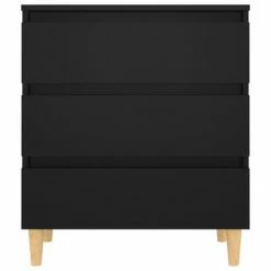 VidaXL Buffet Noir 60x35x69 cm Aggloméré -Buffets & bahuts Soldes image 5 806086