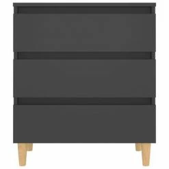 VidaXL Buffet Gris 60x35x69 cm Aggloméré -Buffets & bahuts Soldes image 5 806087