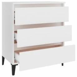 VidaXL Buffet Blanc 60x35x69 cm Aggloméré -Buffets & bahuts Soldes image 5 806094