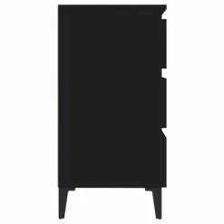 VidaXL Buffet Noir 60x35x69 cm Aggloméré -Buffets & bahuts Soldes image 5 806095