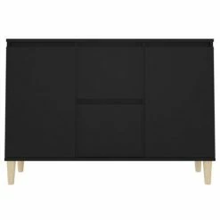 VidaXL Buffet Noir 103,5x35x70 cm Aggloméré -Buffets & bahuts Soldes image 5 806104