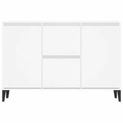 VidaXL Buffet Blanc 104x35x70 cm Aggloméré -Buffets & bahuts Soldes image 5 806112