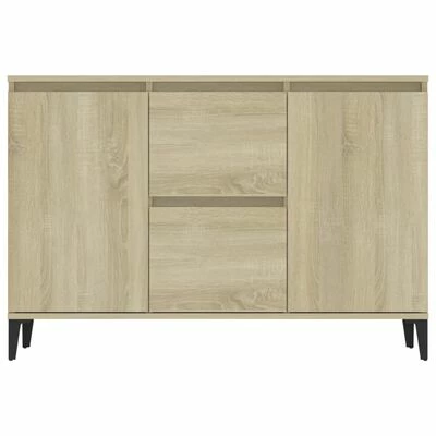 VidaXL Buffet Chêne sonoma 104x35x70 cm Aggloméré 5 VidaXL Buffet Chêne sonoma 104x35x70 cm Aggloméré – Image 5