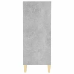 VidaXL Buffet Gris béton 57x35x90 cm Aggloméré -Buffets & bahuts Soldes image 5 806125