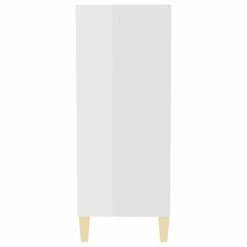 VidaXL Buffet Blanc brillant 57x35x90 cm Aggloméré -Buffets & bahuts Soldes image 5 806127