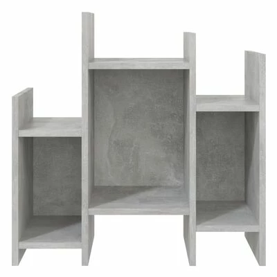 VidaXL Armoire latérale Gris béton 60x26x60 cm Aggloméré 5 VidaXL Armoire latérale Gris béton 60x26x60 cm Aggloméré – Image 5