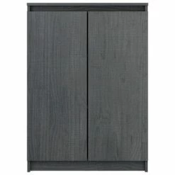VidaXL Buffet Gris 60x36x84 cm Bois de pin massif 10 VidaXL Buffet Gris 60x36x84 cm Bois de pin massif -Buffets & bahuts Soldes image 5 808110