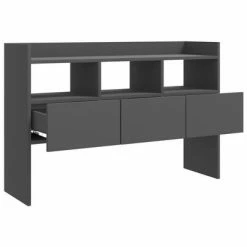 VidaXL Buffet Gris 105x30x70 cm Aggloméré -Buffets & bahuts Soldes image 5 808379