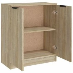 VidaXL Buffet Chêne sonoma 60x30x70 cm Bois d'ingénierie -Buffets & bahuts Soldes image 5 811064