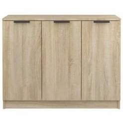VidaXL Buffet Chêne sonoma 90,5x30x70 cm Bois d'ingénierie 10 VidaXL Buffet Chêne sonoma 90,5x30x70 cm Bois d'ingénierie -Buffets & bahuts Soldes image 5 811190