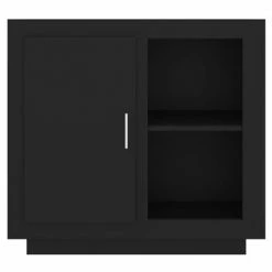 VidaXL Buffet Noir 80x40x75 cm -Buffets & bahuts Soldes image 5 811827