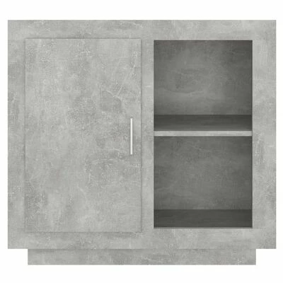VidaXL Buffet Gris béton 80x40x75 cm 5 VidaXL Buffet Gris béton 80x40x75 cm – Image 5