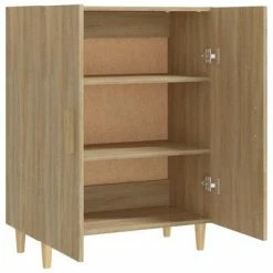VidaXL Buffet Chêne sonoma 70x34x90 cm Bois d'ingénierie -Buffets & bahuts Soldes image 5 812099