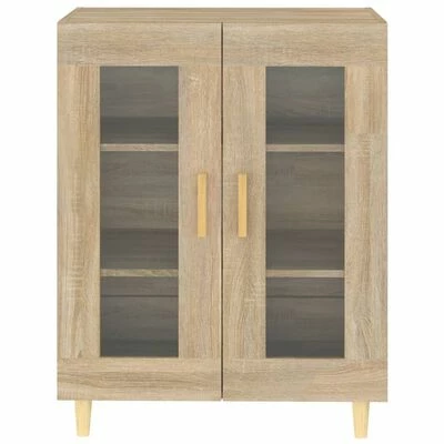 VidaXL Buffet Chêne sonoma 69,5x34x90 cm Bois d'ingénierie 5 VidaXL Buffet Chêne sonoma 69,5x34x90 cm Bois d'ingénierie – Image 5
