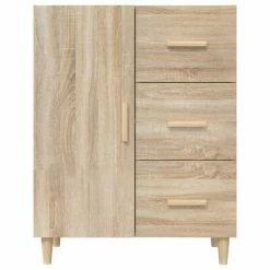 VidaXL Buffet Chêne sonoma 69,5x34x90 cm Bois d'ingénierie -Buffets & bahuts Soldes image 5 812171
