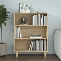 VidaXL Buffet Chêne sonoma 69,5x32,5x90 cm Bois d'ingénierie 10 VidaXL Buffet Chêne sonoma 69,5x32,5x90 cm Bois d'ingénierie -Buffets & bahuts Soldes image 5 812243