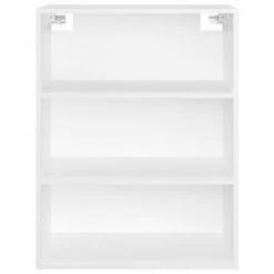 VidaXL Armoire murale suspendue Blanc 69,5x32,5x90 cm 10 VidaXL Armoire murale suspendue Blanc 69,5x32,5x90 cm -Buffets & bahuts Soldes image 5 812312