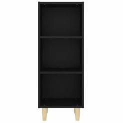 VidaXL Buffet Noir 34,5x32,5x90 cm Bois d'ingénierie -Buffets & bahuts Soldes image 5 812376