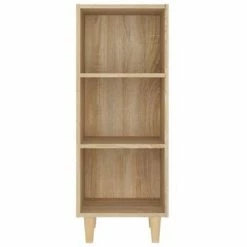 VidaXL Buffet Chêne sonoma 34,5x32,5x90 cm Bois d'ingénierie -Buffets & bahuts Soldes image 5 812378