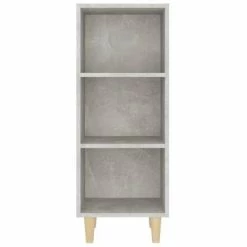 VidaXL Buffet Gris béton 34,5x32,5x90 cm Bois d'ingénierie 10 VidaXL Buffet Gris béton 34,5x32,5x90 cm Bois d'ingénierie -Buffets & bahuts Soldes image 5 812379