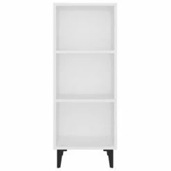 VidaXL Buffet Blanc 34,5x32,5x90 cm Bois d'ingénierie -Buffets & bahuts Soldes image 5 812384