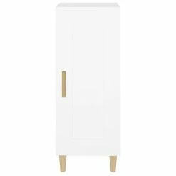 VidaXL Buffet Blanc 34,5x34x90 cm Bois d'ingénierie -Buffets & bahuts Soldes image 5 812411