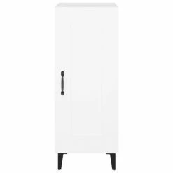 VidaXL Buffet Blanc 34,5x34x90 cm Bois d'ingénierie 10 VidaXL Buffet Blanc 34,5x34x90 cm Bois d'ingénierie -Buffets & bahuts Soldes image 5 812420
