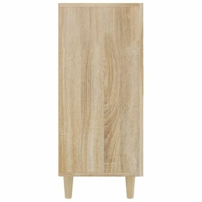 VidaXL Buffet Chêne sonoma 90x34x80 cm Bois d'ingénierie 5 VidaXL Buffet Chêne sonoma 90x34x80 cm Bois d'ingénierie – Image 5