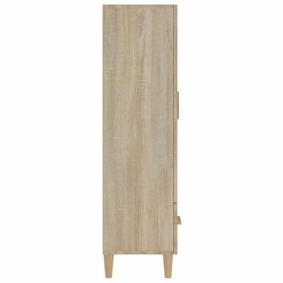 VidaXL Buffet Chêne sonoma 70x31x115 cm Bois d'ingénierie 5 VidaXL Buffet Chêne sonoma 70x31x115 cm Bois d'ingénierie – Image 5