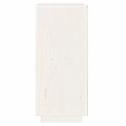 VidaXL Buffet Blanc 38x35x80 cm Bois massif de pin -Buffets & bahuts Soldes image 5 814345